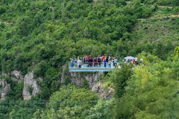 Safranbolu Karabuk Turcja Czerwca 2019 Oglądanie Robienie Zdjęć Kanionu Incekaya — Zdjęcie stockowe