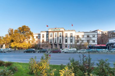 Ankara / Türkiye-24 Kasım 2018: Sihhiye Mahallesi 'nde bulunan eski sağlık bakanlığı binası (eski saglik bakanligi binasi).