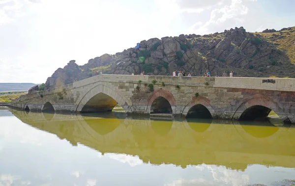 Kirikkale Türkei Juni 2018 Die Cesnigir Brücke Ist Eine Mehrbogige — Stockfoto