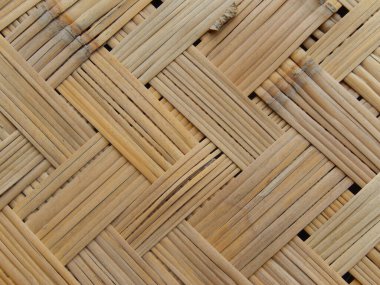 Bambu, sazlıklar, ahşap dokuma dokusu