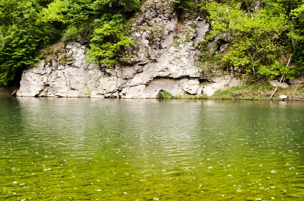 El bonito río con rocas — Foto de Stock