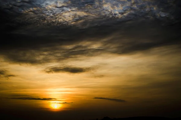 風景夕日. — ストック写真