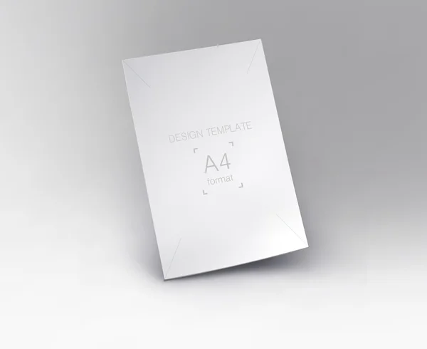 a4 mockup vektör