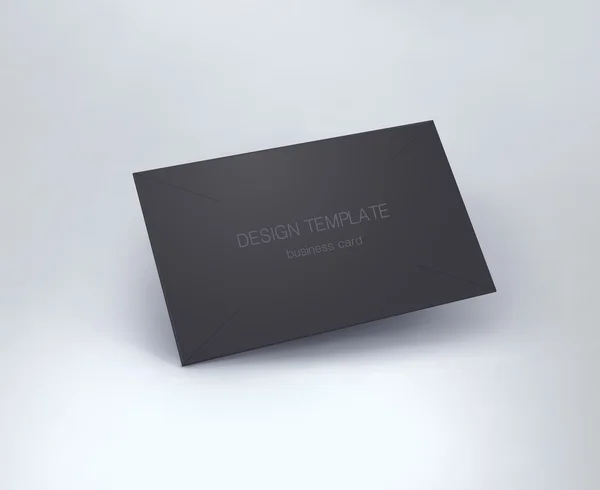 Business card mockup. — Stock Vector