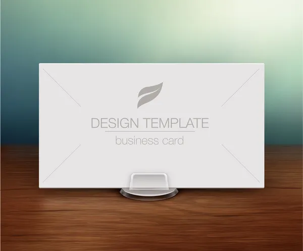Tarjeta de visita Mockup — Archivo Imágenes Vectoriales