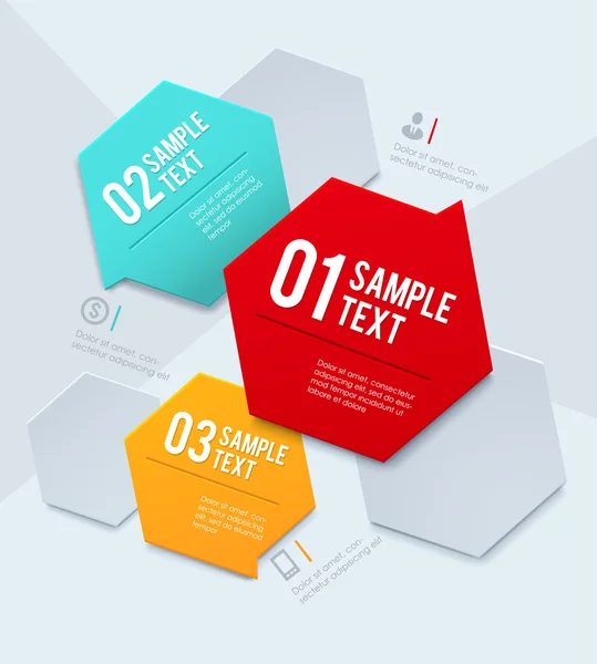 Modern vector design template — Stock Vector