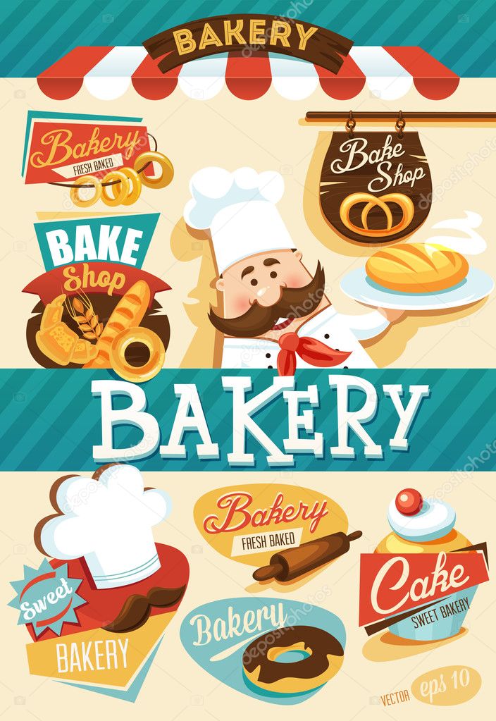 Bakery design template