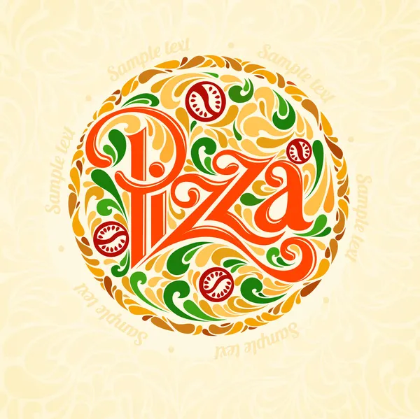 Pizza tasarım şablonu