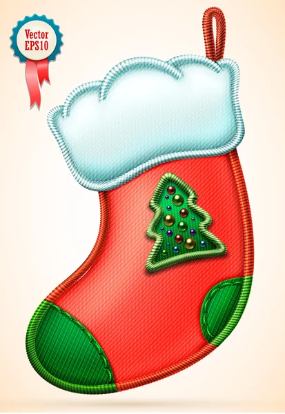 Вектор Різдво носок — стоковий вектор