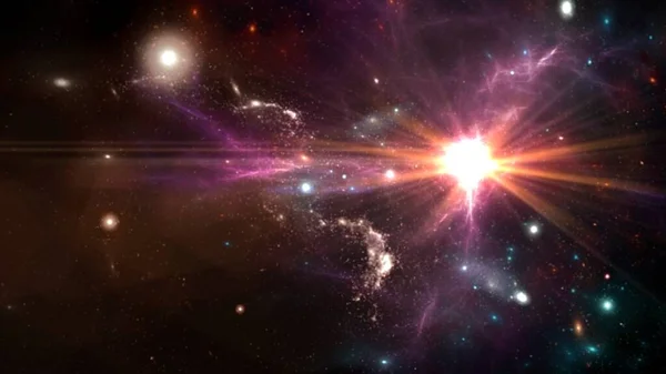Planeter Och Galax Science Fiction Tapeter Astronomi Den Vetenskapliga Studien — Stockfoto