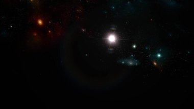 Gezegenler Galaksisi Bilim Kurgu Duvar Kağıdı Güzellik Derin Uzay Kozmosunun Fiziksel Kozmoloji Fotoğrafları