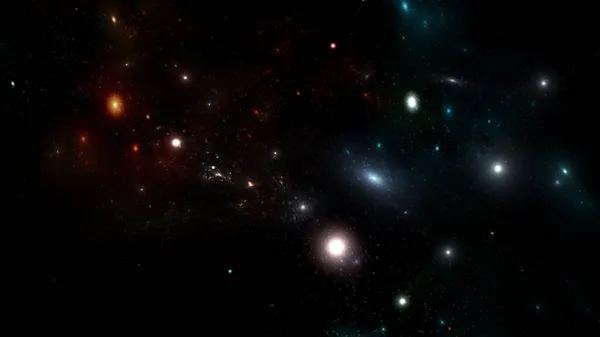 Tapeta Science Fiction Piękno Kosmosu Kolorowa Grafika Tła Jak Fale — Zdjęcie stockowe