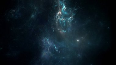 Bilim kurgu duvar kağıdı. Derin uzayın güzelliği. Arkaplan için renkli grafikler, su dalgaları, bulutlar, gece gökyüzü, evren, galaksi gibi