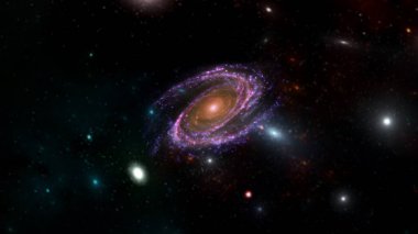 Bilim kurgu duvar kağıdı. Derin uzayın güzelliği. Arkaplan için renkli grafikler, su dalgaları, bulutlar, gece gökyüzü, evren, galaksi gibi