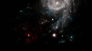 Kara delik, bilim kurgu duvar kağıdı. Derin uzayın güzelliği. Arkaplan için renkli grafikler, su dalgaları, bulutlar, gece gökyüzü, evren gibi