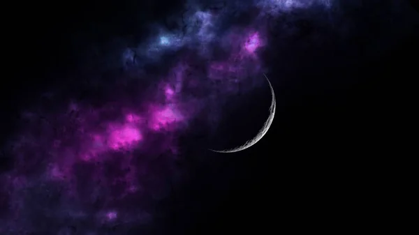 Black Hole Science Fiction Wallpaper Beauty Deep Space Colorful Graphics — Zdjęcie stockowe