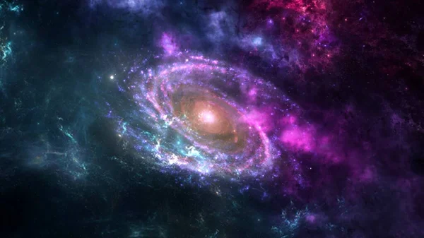 Black Hole Science Fiction Wallpaper Beauty Deep Space Colorful Graphics — Zdjęcie stockowe
