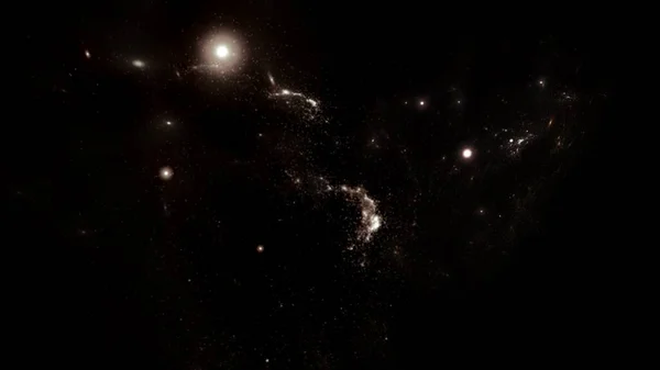 Black Hole Science Fiction Wallpaper Beauty Deep Space Colorful Graphics — стоковое фото