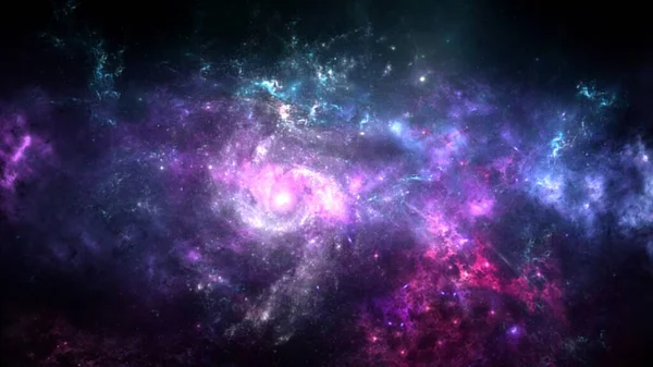 Science Fiction Wallpaper Beauty Deep Space Colorful Graphics Background Water — Stock Photo, Image