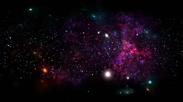 Tapet Science Fiction Frumuseţea Spaţiului Adânc Grafică Colorată Pentru Fundal — Fotografie, imagine de stoc