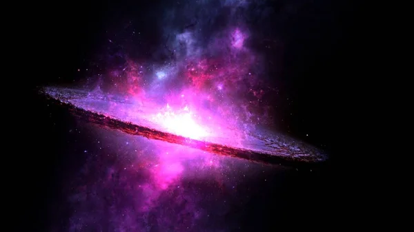 Planeten Galaxy Science Fictie Wallpaper Schoonheid Deep Space Cosmos Fysieke — Stockfoto