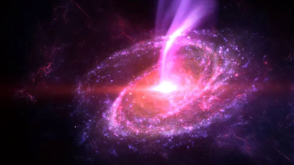 Planeetat Galaxy Science Fiction Taustakuva Kauneus Deep Space Cosmos Fyysinen — kuvapankkivalokuva