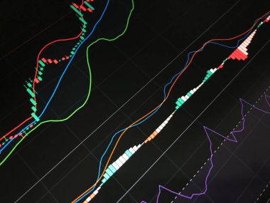 Borsa haritası ticareti. Kripto para birimi bitcoin gelecek para. Bitcoin finans kavramı