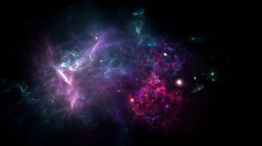 Kara delik, gezegenler ve galaksi, bilim kurgu duvar kağıdı. Derin uzayın güzelliği. Evrende milyarlarca galaksi Kozmik sanat arka planında