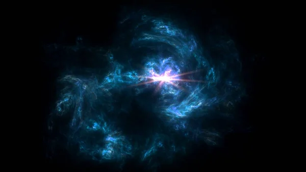 Planetas Galaxia Universo Horizonte Eventos Singularidad Gargantuan Radiación Hawking Teoría —  Fotos de Stock
