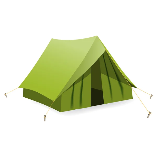 Палатка. Векторная иллюстрация — стоковый вектор