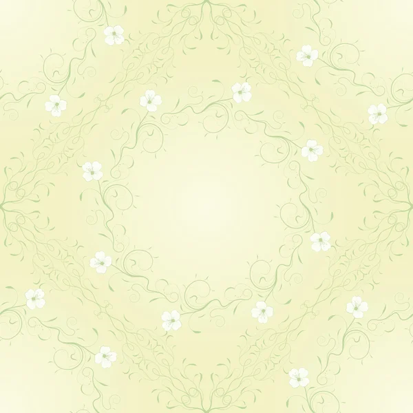 Motif floral sans couture. Illustration vectorielle — Image vectorielle