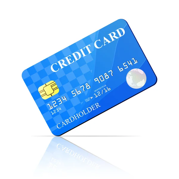 Credit Card. Vector illustration — Stock Vector