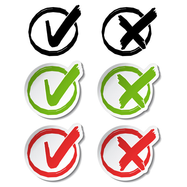 Символы векторного круга
