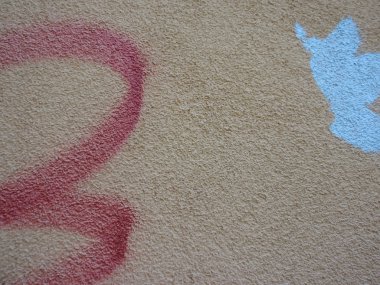 Duvar yazısı detay