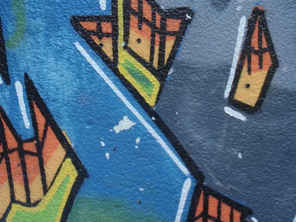 Graffiti-Detail — Stockfoto