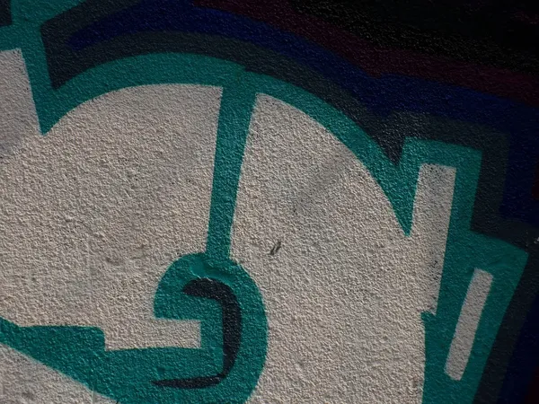 Detalhe do grafite — Fotografia de Stock