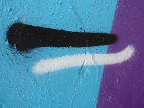 Detalle de graffiti — Foto de Stock