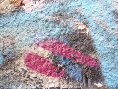 Duvar yazısı detay