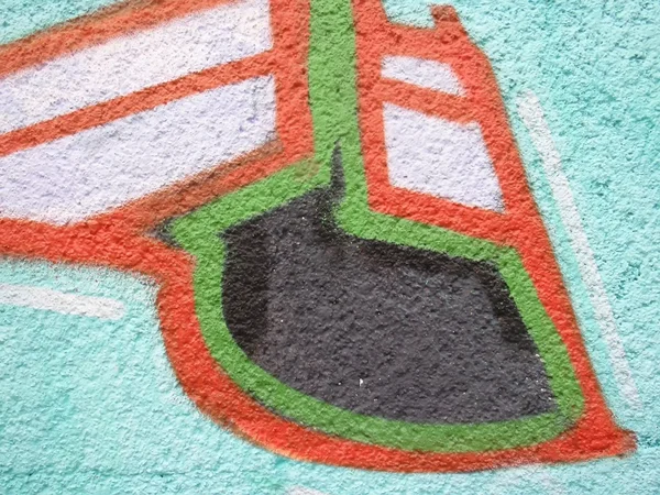 Detalle de graffiti — Foto de Stock