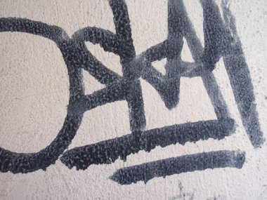 Duvar yazısı detay