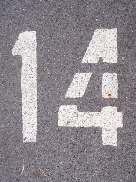 Numero 14 — Foto Stock