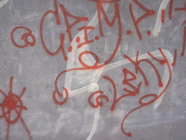 Stedelijke achtergrond graffiti detail — Stockfoto