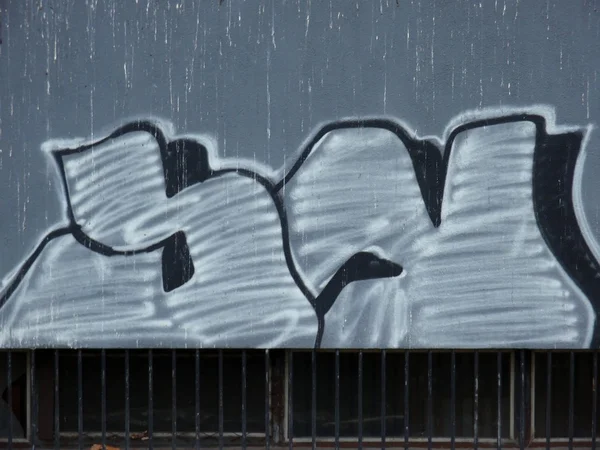 URBAN BACKGROUND GRAFFITI DETAIL — Stock Photo, Image