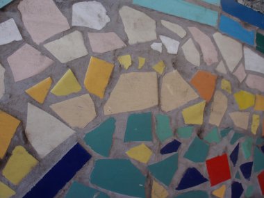 kırık fayans Mozaik