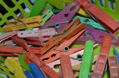 Renkli çamaşır Çamaşırhane klipler