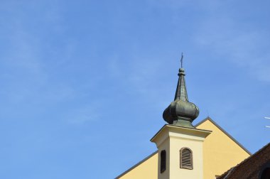 Eski kilise çatısının Zagreb