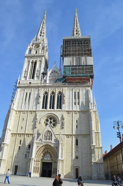 Catedral de Zagreb, Croacia — Foto de Stock