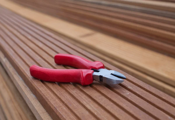 Diagonal cutting pliers — Stock Photo, Image