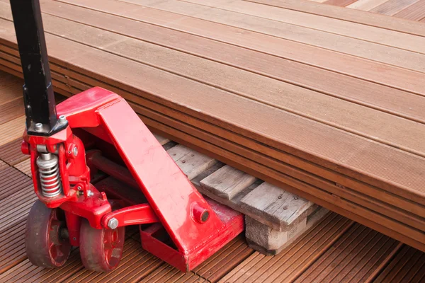 Pallet truck — Stock Photo, Image