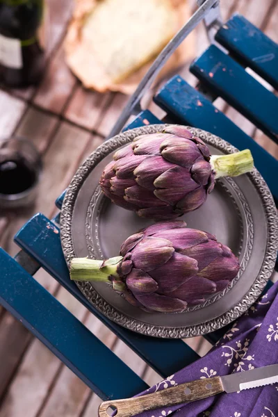 Carciofi freschi — Foto Stock